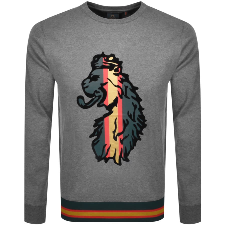 Alternative Image for ProductLuke 1977 Dwain Tape Sweatshirt Grey1